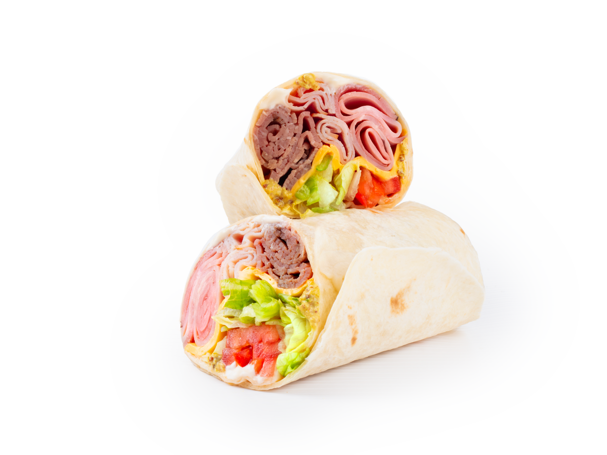 3 Meat Stack Wrap